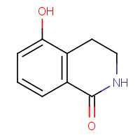 56469-02-4 3,4-dihydro-5-hydroxy-1(2H)-isoquinolinone chemical structure