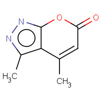 5203-98-5 3,4-dimethylpyrano[2,3-c]pyrazol-6(1H)-one chemical structure