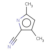 4513-92-2 3,5-Dimethylpyrrole-2-carbonitrile chemical structure