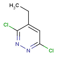 107228-54-6 3,6-Dichloro-4-ethylpyridazine chemical structure