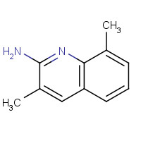137110-41-9 3,8-Dimethyl-2-quinolinamine chemical structure