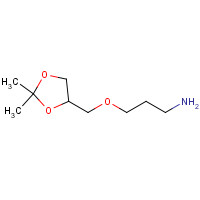 131606-42-3 3-[(2,2-Dimethyl-1,3-dioxolan-4-yl)methoxy]propan-1-amine chemical structure