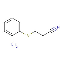 4327-52-0 3-[(2-Aminophenyl)sulfanyl]propanenitrile chemical structure