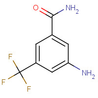 20566-95-4 3-Amino-5-(trifluoromethyl)benzamide chemical structure