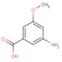 74165-74-5 3-Amino-5-methoxybenzoic acid chemical structure