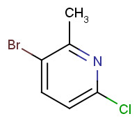 915402-29-8 3-Bromo-6-chloro-2-methylpyridine chemical structure