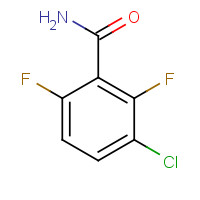 261762-41-8 3-Chloro-2,6-difluorobenzamide chemical structure