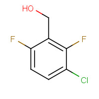 252004-35-6 3-Chloro-2,6-difluorobenzyl alcohol chemical structure