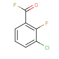 85345-74-0 3-Chloro-2-fluorobenzoyl fluoride chemical structure