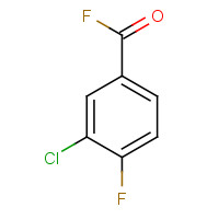 80277-51-6 3-Chloro-4-fluorobenzoyl fluoride chemical structure