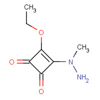 175204-27-0 3-Ethoxy-4-(1-methylhydrazino)-3-cyclobutene-1,2-dione chemical structure