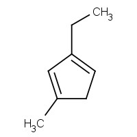 25148-01-0 3-Ethyl-1-methylcyclopenta-1,3-diene chemical structure