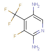675602-90-1 3-fluoro-4-(trifluoromethyl)pyridine-2,5-diamine chemical structure