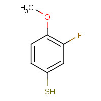 89818-27-9 3-Fluoro-4-methoxybenzenethiol chemical structure