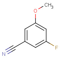 439280-18-9 3-Fluoro-5-methoxybenzonitrile chemical structure