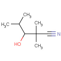 59346-56-4 3-Hydroxy-2,2,4-trimethylpentanenitrile chemical structure