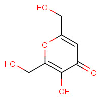 2029-49-4 3-hydroxy-2,6-di(hydroxymethyl)-4H-pyran-4-one chemical structure