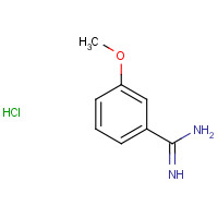 26113-44-0 3-Methoxybenzenecarboximidamide hydrochloride chemical structure