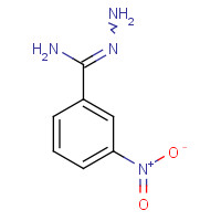 60666-23-1 3-Nitrobenzenecarbohydrazonamide chemical structure
