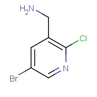 1211581-73-5 3-pyridinemethanamine, 5-bromo-2-chloro- chemical structure