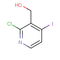 884494-44-4 3-pyridinemethanol, 2-chloro-4-iodo- chemical structure
