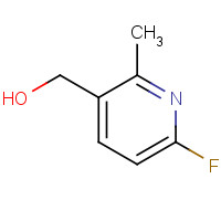 884494-98-8 3-Pyridinemethanol, 6-fluoro-2-methyl- chemical structure