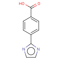 108035-45-6 4-(1H-imidazol-2-yl)benzoic acid chemical structure
