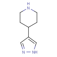 690261-94-0 4-(1H-Pyrazol-4-yl)piperidine chemical structure