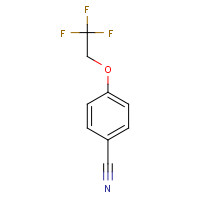56935-76-3 4-(2,2,2-trifluoroethoxy)benzonitrile chemical structure