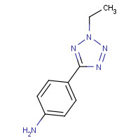 436092-88-5 4-(2-Ethyl-2H-tetrazol-5-yl)-phenylamine chemical structure