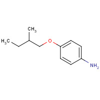 112418-54-9 4-(2-Methylbutoxy)aniline chemical structure