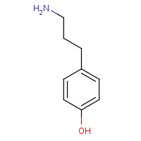 57400-89-2 4-(3-Aminopropyl)phenol chemical structure