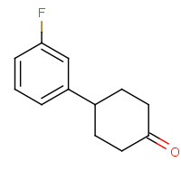 40503-87-5 4-(3-Fluorophenyl)cyclohexanone chemical structure