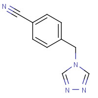 112809-27-5 4-(4-Cyanobenzyl)-1,2,4-triazole chemical structure