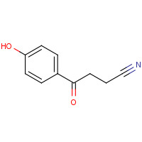 7182-43-6 4-(4-Hydroxyphenyl)-4-oxobutanenitrile chemical structure