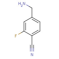 368426-73-7 4-(Aminomethyl)-2-fluorbenzonitril chemical structure