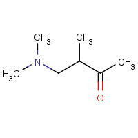 22104-62-7 4-(Dimethylamino)-3-methyl-2-butanone chemical structure