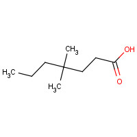 50902-80-2 4,4-Dimethylheptanoic acid chemical structure