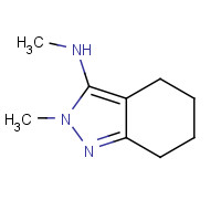 17289-49-5 4,5,6,7-Tetrahydro-N,2-dimethyl-2H-indazol-3-amine chemical structure