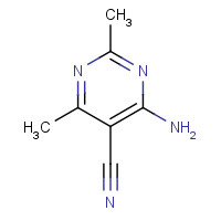 34684-87-2 4-Amino-2,6-Dimethylpyrimidine-5-Carbonitrile chemical structure