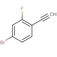 302912-33-0 4-Bromo-1-ethynyl-2-fluorobenzene chemical structure