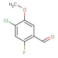 177034-24-1 4-Chloro-2-fluoro-5-methoxybenzaldehyde chemical structure