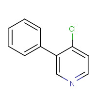 19069-63-7 4-Chloro-3-phenylpyridine chemical structure