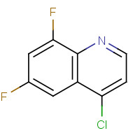 239463-89-9 4-Chloro-6,8-difluoroquinoline chemical structure