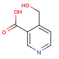 72726-63-7 4-Hydroxymethyl-nicotinic acid chemical structure