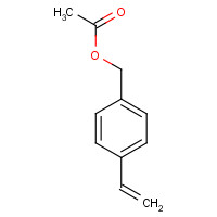 1592-12-7 4-Vinylbenzyl acetate chemical structure