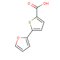 868755-62-8 5-(2-furyl)thiophene-2-carboxylic acid chemical structure