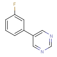68049-20-7 5-(3-Fluorophenyl)pyrimidine chemical structure