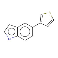 152920-53-1 5-(3-Thienyl)-1H-indole chemical structure