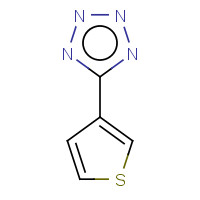 59918-86-4 5-(3-thienyl)-1H-tetrazole chemical structure